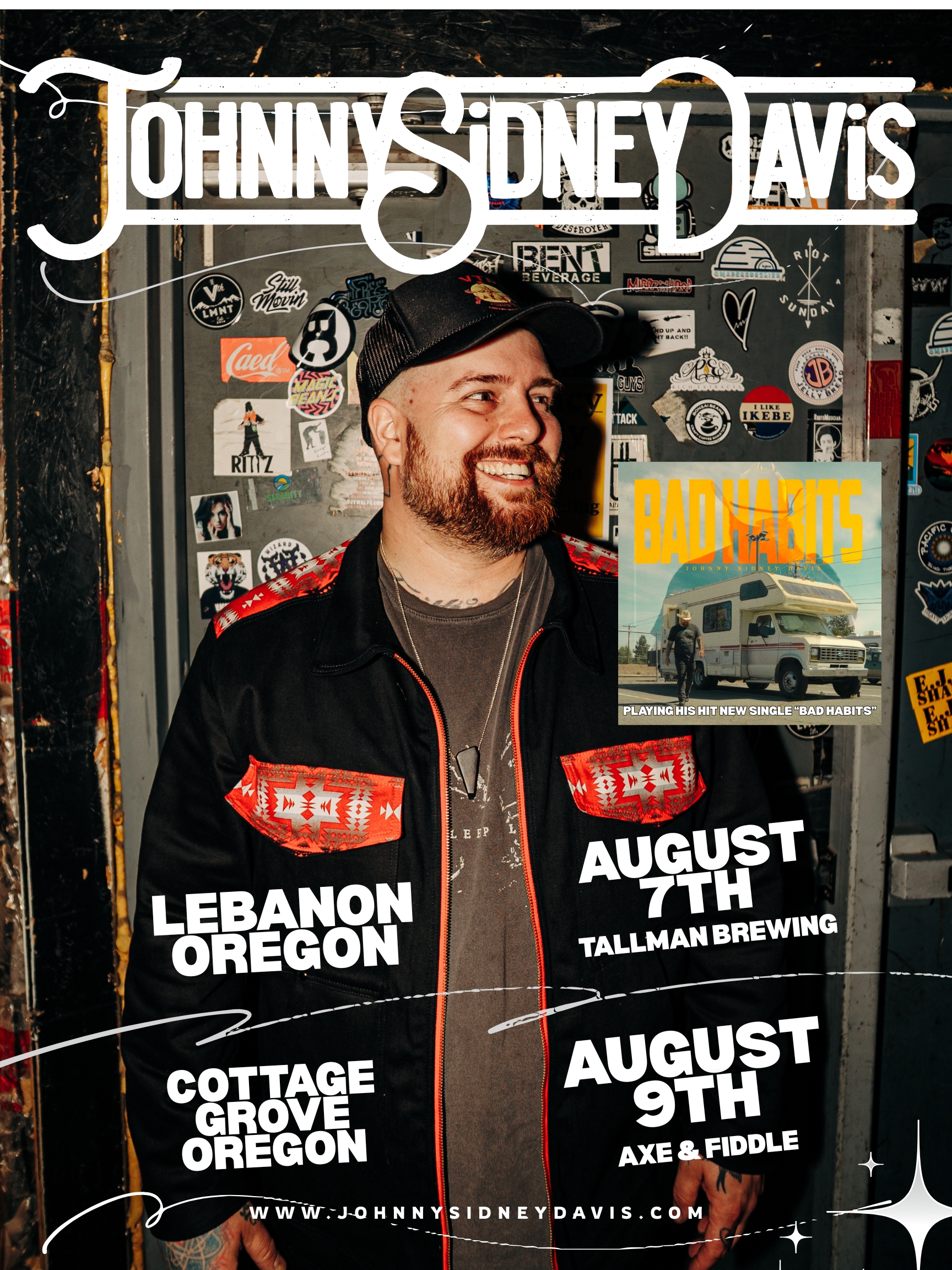 Johnny Sidney Davis – FREE at Axe & Fiddle